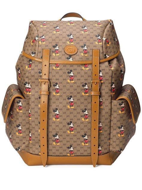 Gucci mini backpack mickey mouse